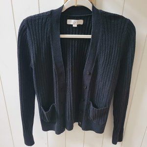 black Loft sweater XS